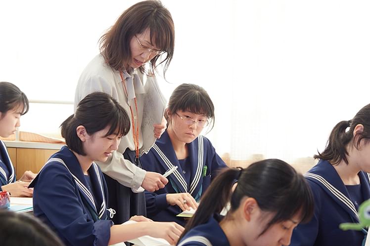 数学科の授業風景