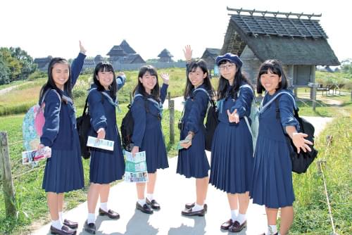 吉野ヶ里遺跡で